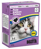 Mokra karma dla kotów - Bozita Cat Siekany Indyk W Galaretce 370g - miniaturka - grafika 1