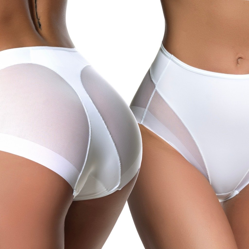 Majtki WYSZCZUPLAJĄCE korygujące SIATECZKA modelujące