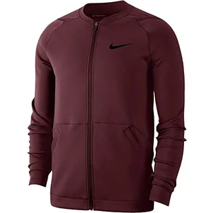 Nike męska kurtka polarowa Full Zip czarny Night Maroon M - Kurtki męskie - miniaturka - grafika 1