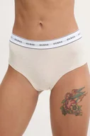 Majtki damskie - Guess figi CARRIE kolor beżowy O97E03 KBBU1 - miniaturka - grafika 1