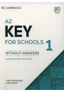 Cambridge University Press A2 Key for Schools 1 for the Revised 2020 Exam Student's Book Without Answers: Authentic Practice Tests - Pozostałe książki - miniaturka - grafika 2