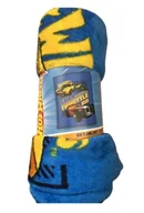 Koce i narzuty dla dzieci - Dziecięcy KOC Flanelowy KOCYK HOT WHEELS 130 x 160 cm - miniaturka - grafika 1