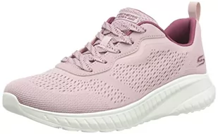 Skechers Damskie tenisówki BOBS Squad Chaos, Blush Mesh, 7 UK, Rumieniec siatka, 40 EU - Trampki damskie - miniaturka - grafika 1