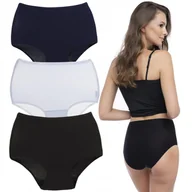 Majtki damskie - FIGI DUŻE ROZMIARY BAWEŁNIANE MORAJ 3PAK 6XL - miniaturka - grafika 1