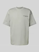 Koszulki męskie - T-shirt z nadrukiem z logo - miniaturka - grafika 1