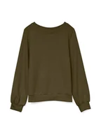 Bluzy damskie - Vero Moda Bluza w kolorze khaki - miniaturka - grafika 1