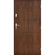 Drzwi zewnętrzne - Drzwi zewnętrzne TOKIO Orzech 80 prawe - miniaturka - grafika 1