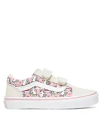 Buty dla dziewczynek - Vans Tenisówki Old Skool V VN000CYDCY71 Écru - miniaturka - grafika 1