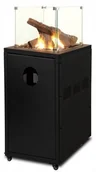 Paleniska ogrodowe - Gazowe palenisko tarasowe Ogrzewacz tarasowy LANDMANN z kamieniami lawy - miniaturka - grafika 1