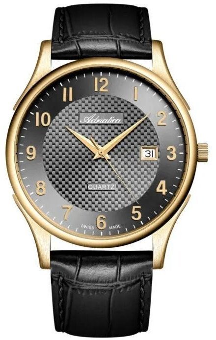 Zegarek męski Adriatica A1246.1226Q czarny