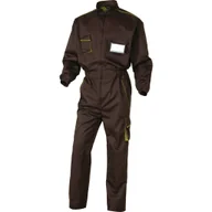 Odzież robocza - DELTA PLUS M6COM KOMBINEZON PANOSTYLE ZAPINANY NA 1 ZAMEK, Z POLIESTRU (65%) I BAWEŁNY (35%), 235 g/m2; BRĄZOWO-ZIELONY - miniaturka - grafika 1