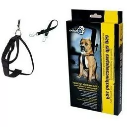 Chaba Pas bezpieczeństwa do samochodu dla psa XL - Sprzęt podróżny i transportery dla psów - miniaturka - grafika 1