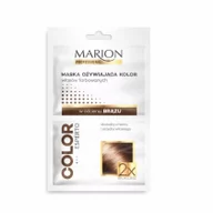 Maski do włosów - Marion Mari Color regenerująca maska do włosów farbowanych w odcieniu brązu 40ml - miniaturka - grafika 1