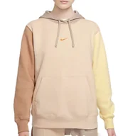 Bluzy damskie - Bluza Damska Nike z Kapturem - Nierozpinana - Multikolor - Rozmiar XL - DJ6154-219 - miniaturka - grafika 1