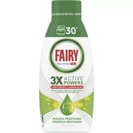 Płyny do naczyń - FAIRY PLATINUM Żel do zmywarki 600ml 30myć Limone - miniaturka - grafika 1