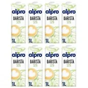 Napoje roślinne - Alpro Barista do kawy - Napój Sojowy z wapniem i witaminami zgrzewka 8 x 1 l - miniaturka - grafika 1