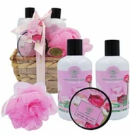 Zestawy kosmetyków damskich - Zestaw prezentowy w koszyku Piwonia i Amber, Aurora - miniaturka - grafika 1