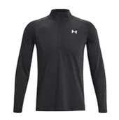 Bluzy męskie - Under Armour Bluza Longsleeve HeatGear Fitted Streaker Half Zip 1361474001 L - miniaturka - grafika 1