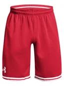 Spodenki męskie - Under Armour Szorty sportowe "Perimeter" w kolorze czerwonym - miniaturka - grafika 1