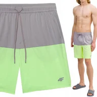 Spodenki męskie - KRÓTKIE SPODENKI 4F MĘSKIE KĄPIELÓWKI PLAŻOWE SZORTY SPORTOWE SM087 r.XXL - miniaturka - grafika 1