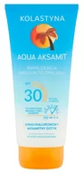 Balsamy i kremy do opalania - Kolastyna Aqua Aksamit NAWILŻAJĄCA EMULSJA DO OPALANIA SPF 30 200ml - miniaturka - grafika 1