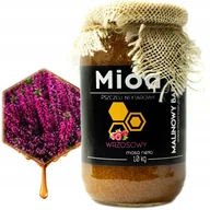 Miód - MIÓD WRZOSOWY 1 KG - Gęsty Prawdziwy Naturalny, Eksluzywny Zbiory 2024r. - miniaturka - grafika 1
