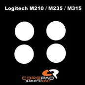 Podkładki pod mysz - 2 x CorePad Ślizgacze Logitech M210 M235 M315 - miniaturka - grafika 1