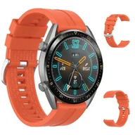 Akcesoria do pulsometrów i zegarków sportowych - Pasek sportowy do Huawei GT 46mm POMARAŃCZOWY - miniaturka - grafika 1
