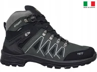 Buty trekkingowe męskie - Grisport Buty Trapery Męskie Trekkingowe Membrana - miniaturka - grafika 1