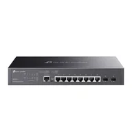 Pozostałe akcesoria sieciowe - TP-Link Omada SG3210 łącza sieciowe Zarządzany L2/L3 Gigabit Ethernet (10/100/1000) 1U Czarny - miniaturka - grafika 1
