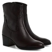 Botki damskie - Botki damskie Marco Tozzi 2-25360-43 594 BORDEAUX ANTIC R.39 - miniaturka - grafika 1