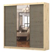 Szafy - Szafa WERONA 3D 233 Artisan z lustrem - miniaturka - grafika 1