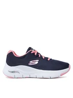 Sneakersy damskie - Skechers Sneakersy Skechers Arch Fit-Big Appeal Granatowy - miniaturka - grafika 1