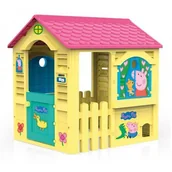 Place zabaw - Chicos Domek Ogrodowy Dla Dzieci Świnka Peppa 89503 - miniaturka - grafika 1