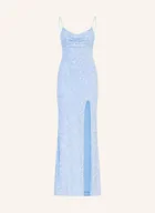 Sukienki - Hey Kyla Sukienka Wieczorowa Z Cekinami blau - miniaturka - grafika 1