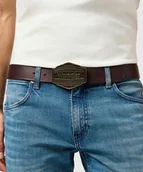 Paski - Pasek Wrangler BIG BUCKLE BELT 112365273 Brown 90 - miniaturka - grafika 1