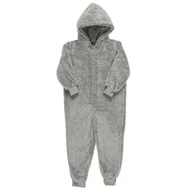 Kombinezony - Kombinezon Onesie dziecięcy 4-6lat szary - miniaturka - grafika 1
