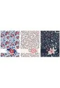 Zeszyty szkolne - zeszyt a4/60k kratka flowerr (5szt) - miniaturka - grafika 1