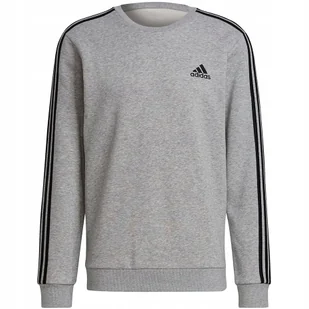 Bluza męska adidas Essentials Sweatshirt szara GK9110 3XL - Bluzy męskie - miniaturka - grafika 1