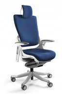 Fotele i krzesła biurowe - Fotel biurowy Wau 2 ergonomia design biały ergo - miniaturka - grafika 1