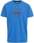 Koszulki męskie - Trespass mężczyzn Space koszulka z krótkim rękawem T-Shirt, kolor: niebieski, rozmiar: uniwersalny B0793G9MT6 - miniaturka - grafika 1