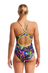 FUNKITA Strój kąpielowy damski jednoczęściowy DIAMOND BACK ONE PIECE destroyer - Stroje kąpielowe - miniaturka - grafika 2