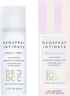 Deodoc Deospray Intimate Fresh Coconut (50ml) - Kosmetyki do higieny intymnej - miniaturka - grafika 2