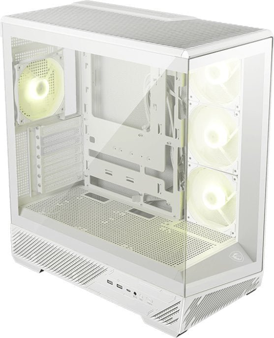 Obudowa MSI CASE MIDITOWER ATX W/O PSU/MAG PANO 130R PZ WHITE