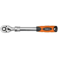 Klucze i nasadki - NEO-TOOLS grzechotka z rękojeścią 1/4&quot; 08-502 - miniaturka - grafika 1