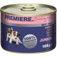 Mokra karma dla psów - PREMIERE Best Meat Junior Drób 24x185 g - miniaturka - grafika 1
