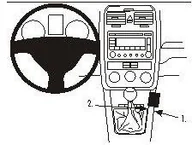 Uchwyty samochodowe do telefonów - ProClip do Volkswagen Jetta 06-10 - miniaturka - grafika 1