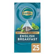 Herbata - CZARNA HERBATA LIPTON EXCLUSIVE SELECTION ENGLISH BREAKFAST 25X2G - miniaturka - grafika 1