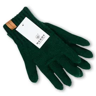 Rękawiczki - Nandy Rękawiczki Damskie Zimowe Pięciopalczaste Klasyczna Gładkie Na Zimę - Rek-Bis-But-Zie - miniaturka - grafika 1