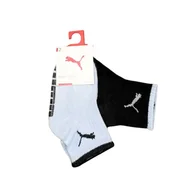 Skarpetki damskie - Skarpety dziecięce Puma BABY 2-PACK niebieskie 93532205-15-18 - miniaturka - grafika 1
